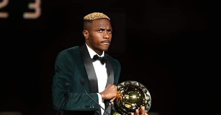CAF Awards 2023: le Nigérian Victor Osimhen sacré meilleur joueur de l’année